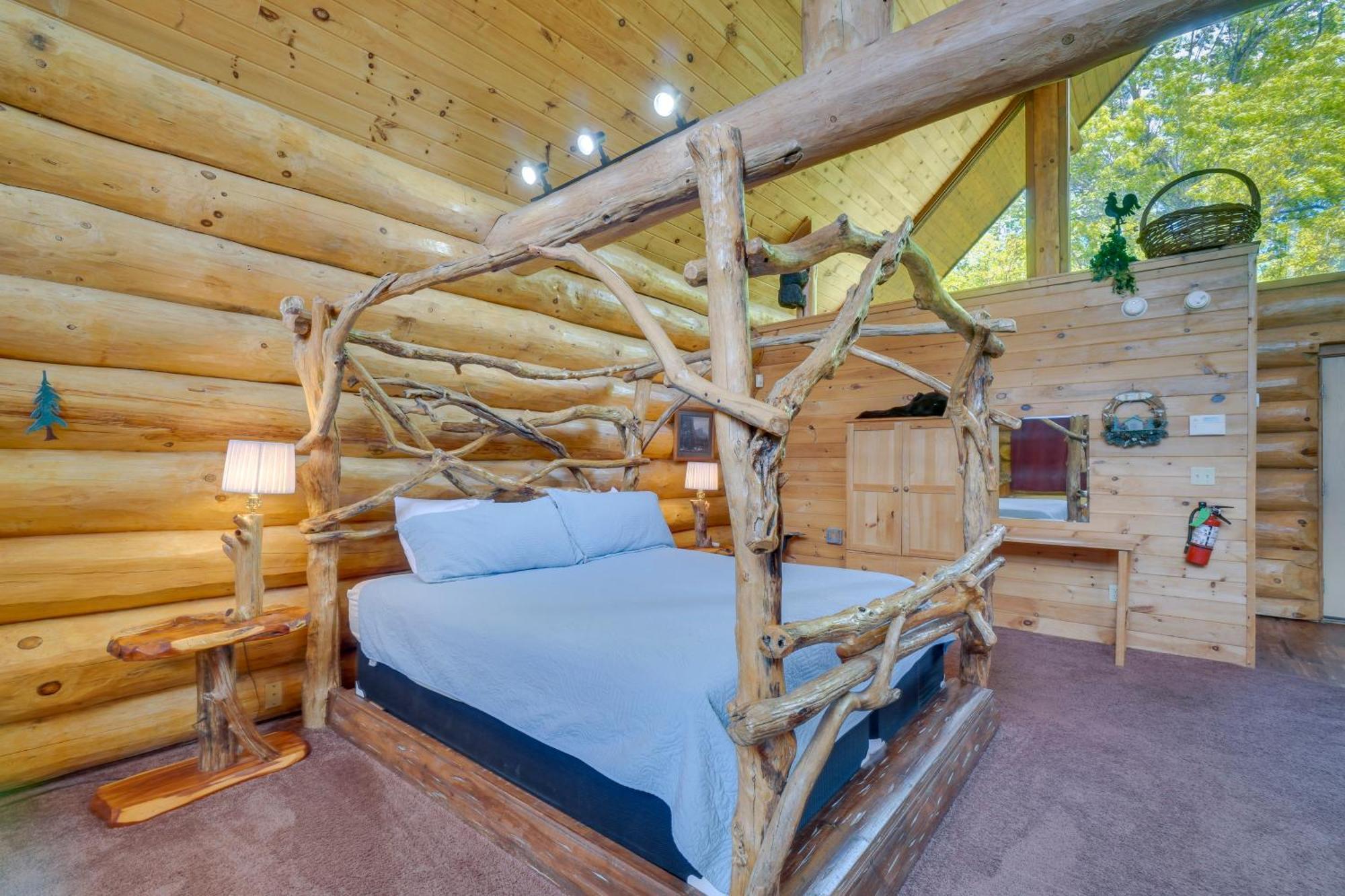Gatlinburg Cabin With Hot Tub About 11 Miles To Downtown Eksteriør bilde