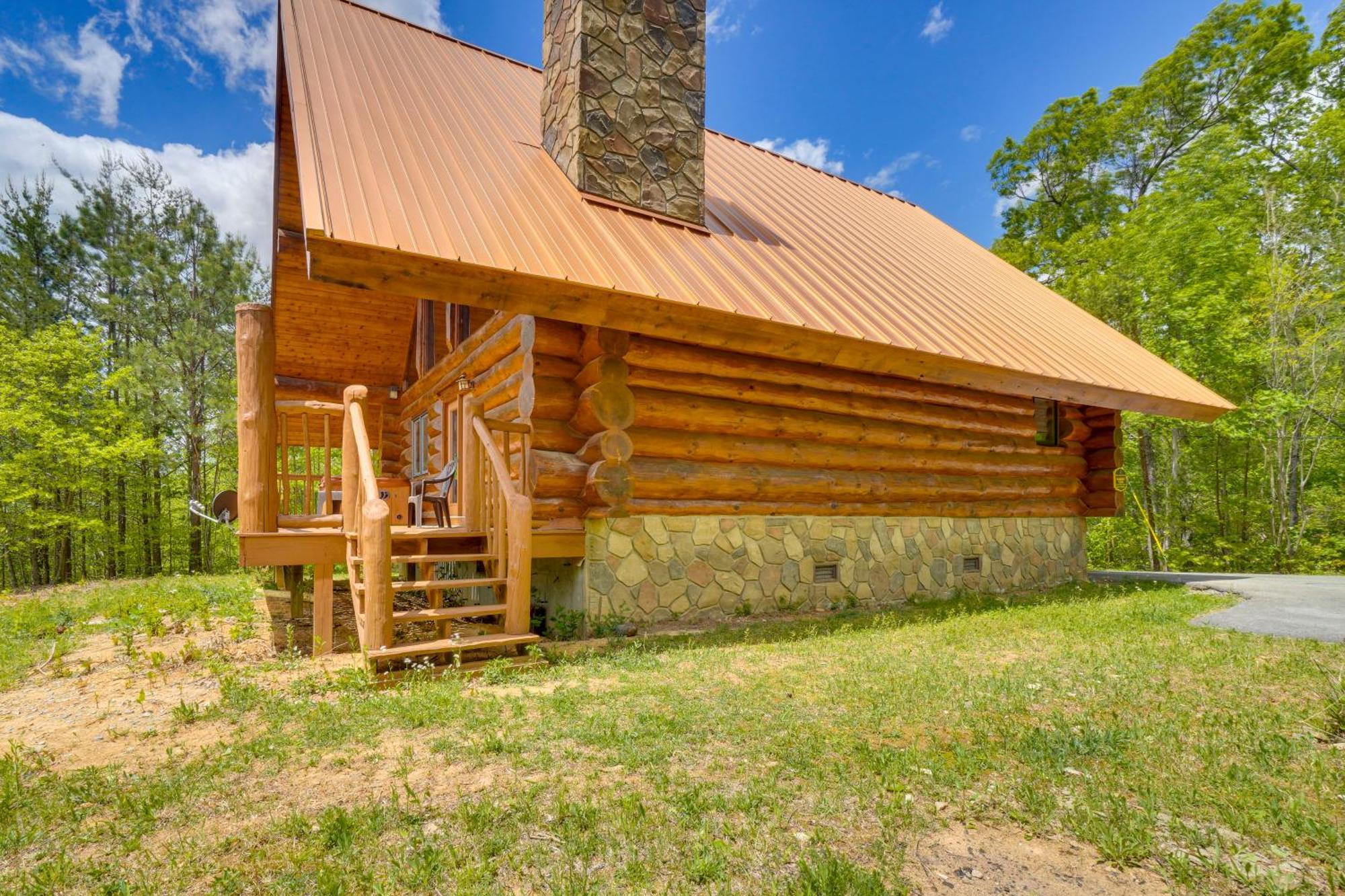 Gatlinburg Cabin With Hot Tub About 11 Miles To Downtown Eksteriør bilde