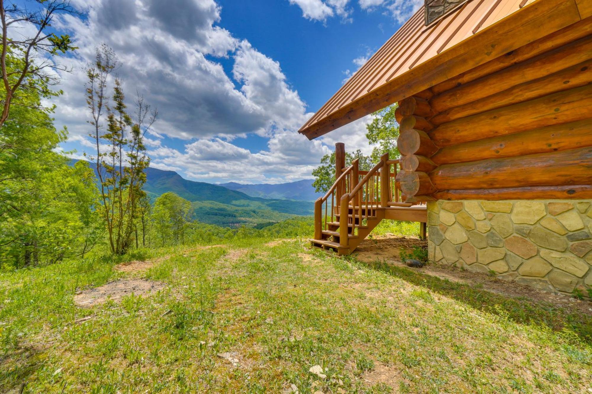 Gatlinburg Cabin With Hot Tub About 11 Miles To Downtown Eksteriør bilde