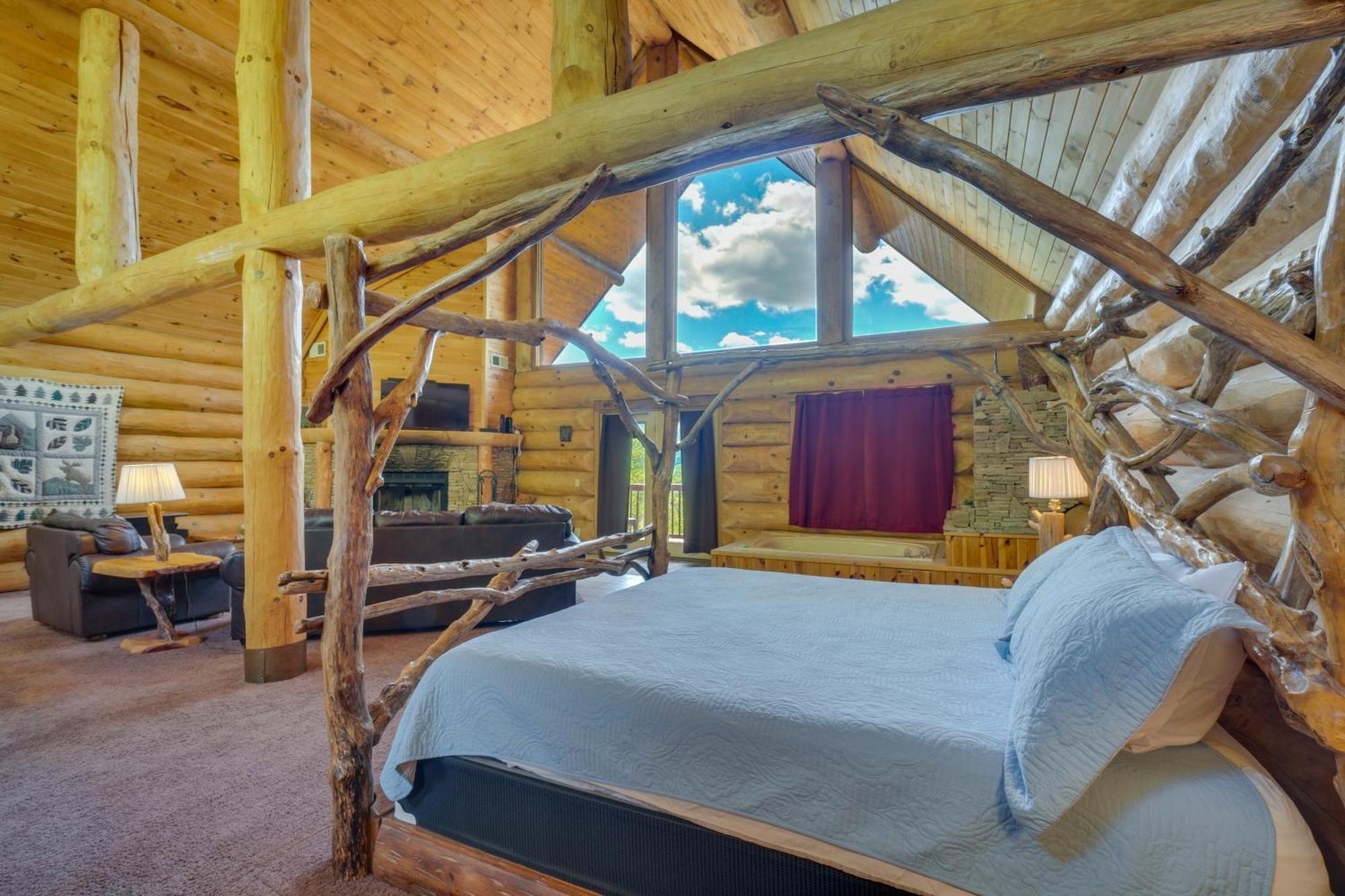 Gatlinburg Cabin With Hot Tub About 11 Miles To Downtown Eksteriør bilde
