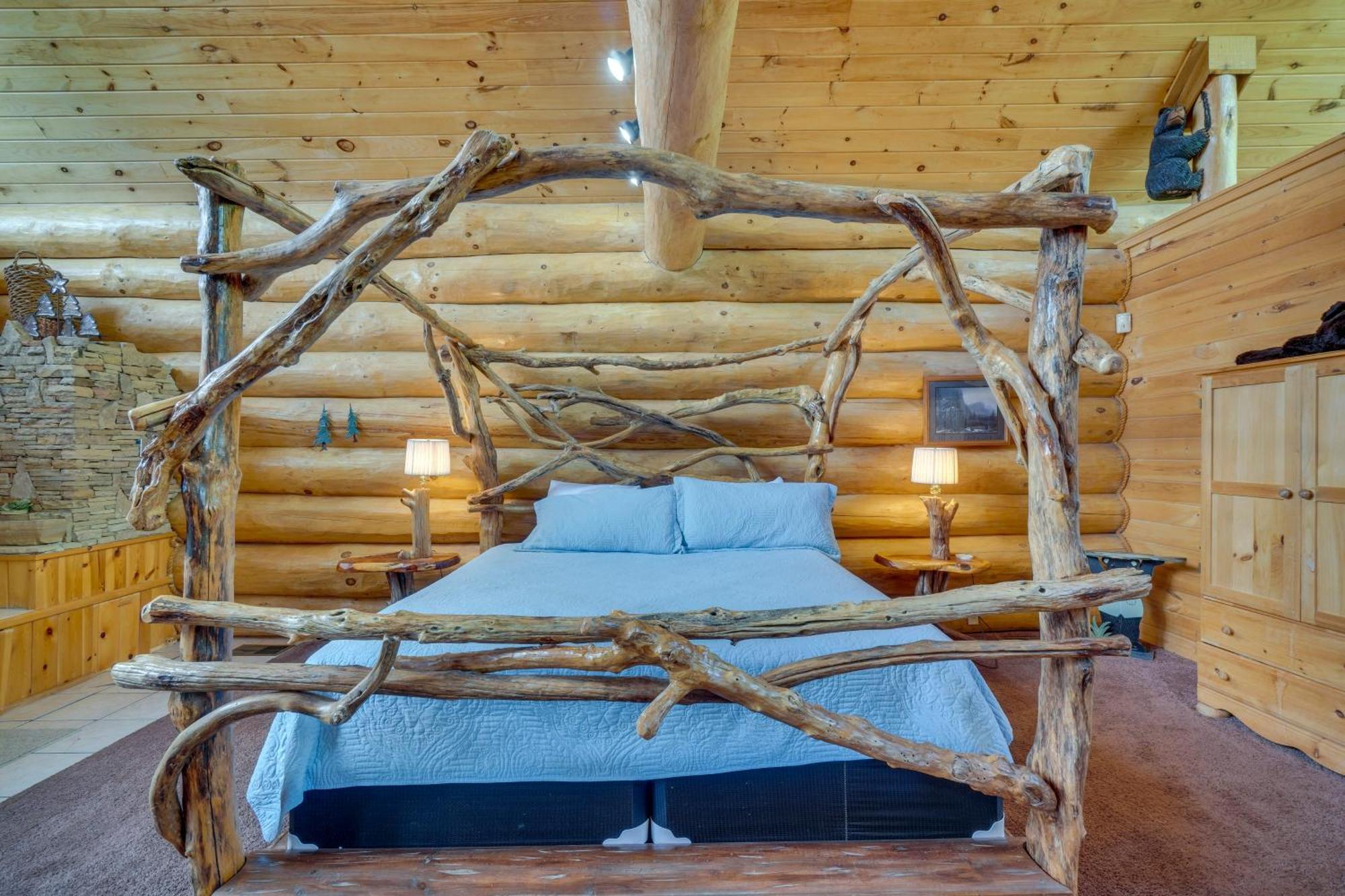 Gatlinburg Cabin With Hot Tub About 11 Miles To Downtown Eksteriør bilde
